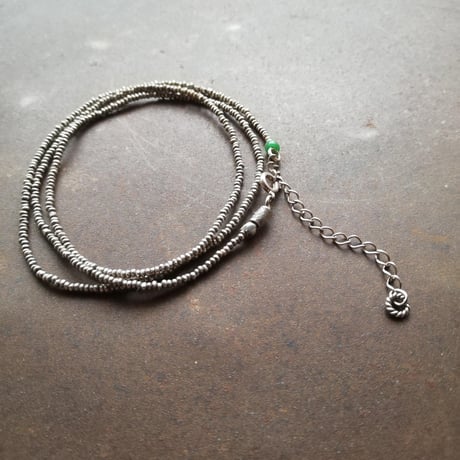 カレンシルバーネックレス 52〜57cm　snc-102