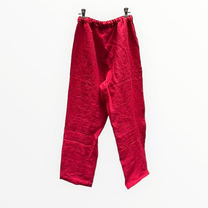 YURU TAPERED PANTS / ROSE RED NEBULAVO