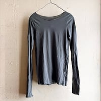 PITATTO INNER T-SHIRT / CHARCOAL GRAY