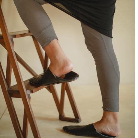 PITATTO INNER LEGGINGS / CHARCOAL GRAY