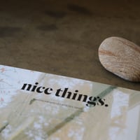 nice things.  Issue 63「扉を開けたいお店」
