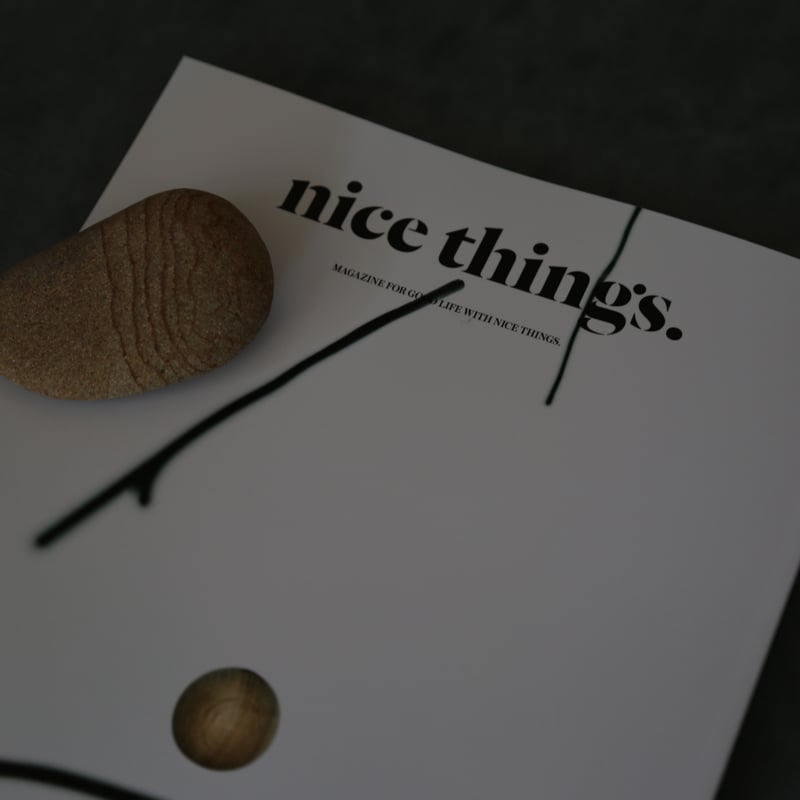 nice things. Issue 65「素敵と出会おう。楽しいを作ろう