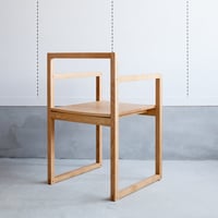 the Outline 01 arm chair (クリア塗装)