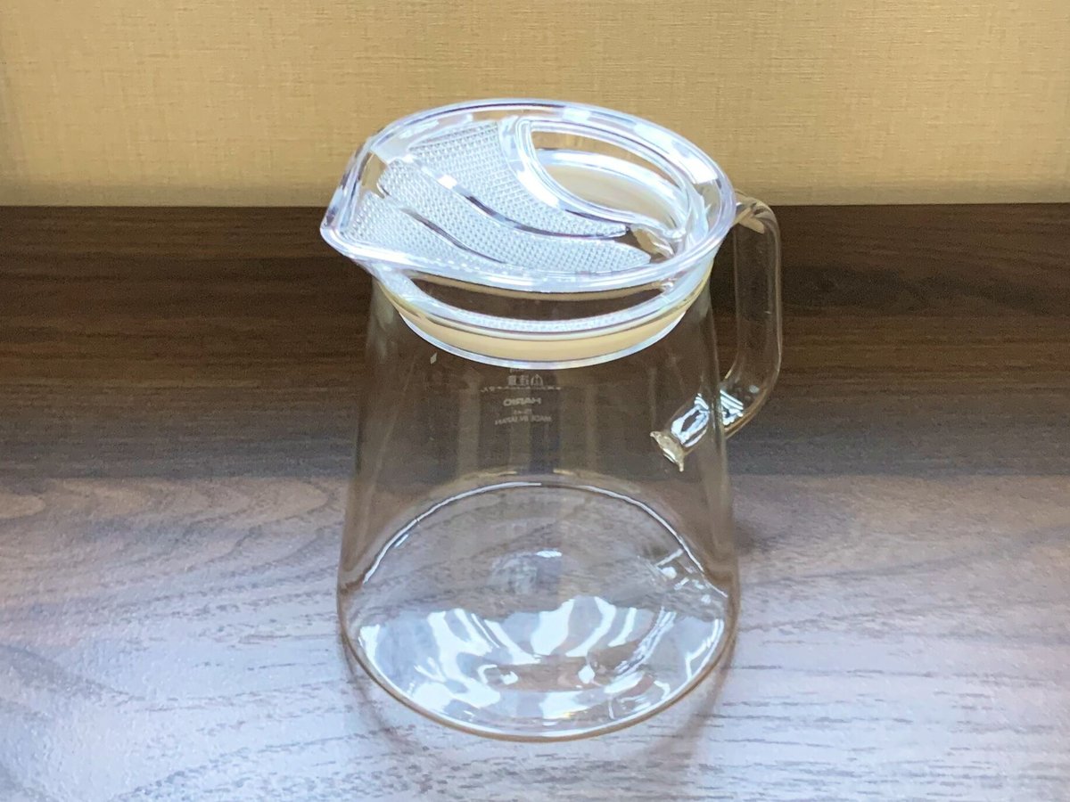 こおにボット 試作00号　(クリア) ひとつおに ふたつおに HARIO フタなしティーポット・クリア（Tea Pot ”CLEAR”） | hakatas