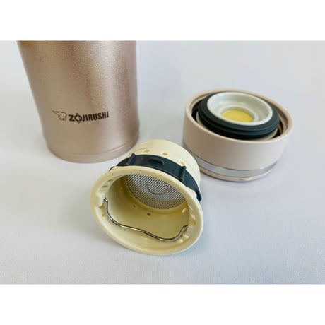 茶葉ストッパーつきステンレスマグ　SM-JT34YS-PX