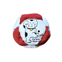 【animals】TAISHI ISHIDAモデル｜招き猫（赤×白）