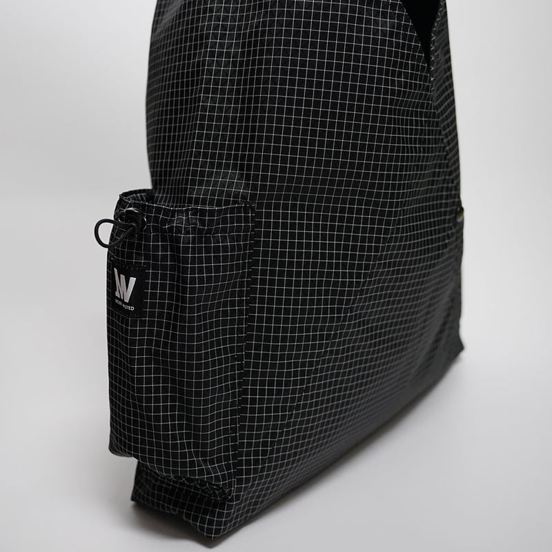 ほぼ未使用 never wasted NW+U2 BIG GRID black NW+U2 BIG GRID | HALF TRACK PRODUCTS