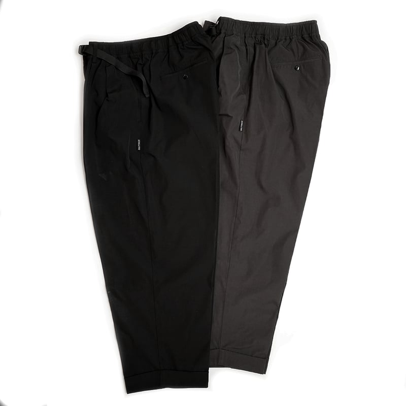 【一度だけ着用】トラックパンツ(ブラックLサイズ)平本選手着用定価28,000円 TETORA トラックパンツ / ブラック×グレー / Official Goods Shop