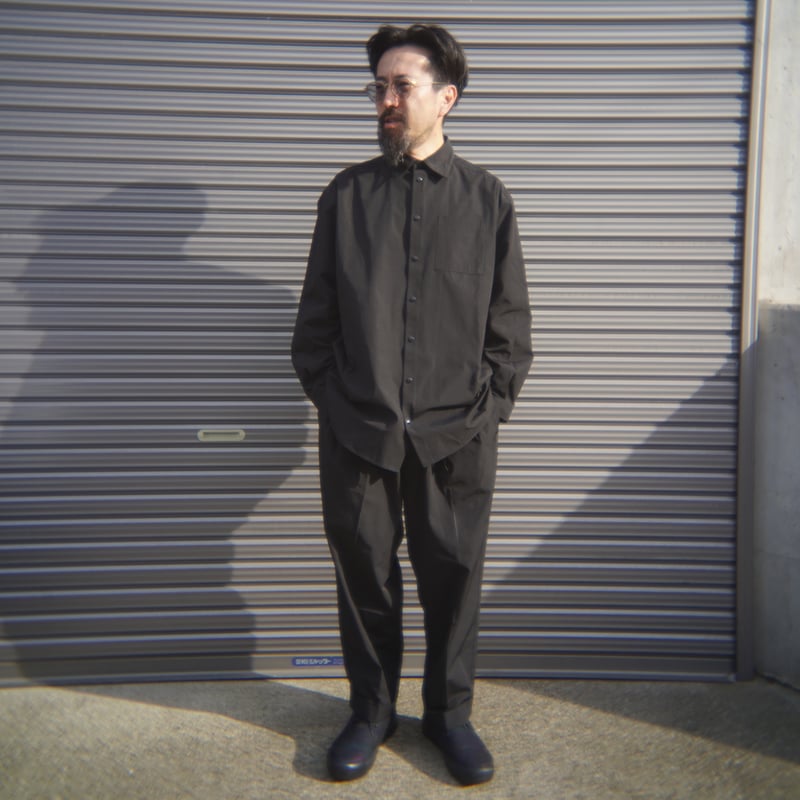 【一度だけ着用】トラックパンツ(ブラックLサイズ)平本選手着用定価28,000円 alexanderwang アレキサンダーワング プライマル ラムスキン