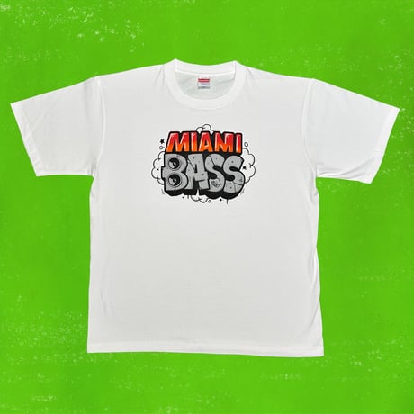 【Threepee Boys × SITE (Ghetto Hollywood)】 - MIAMI BASS Tee