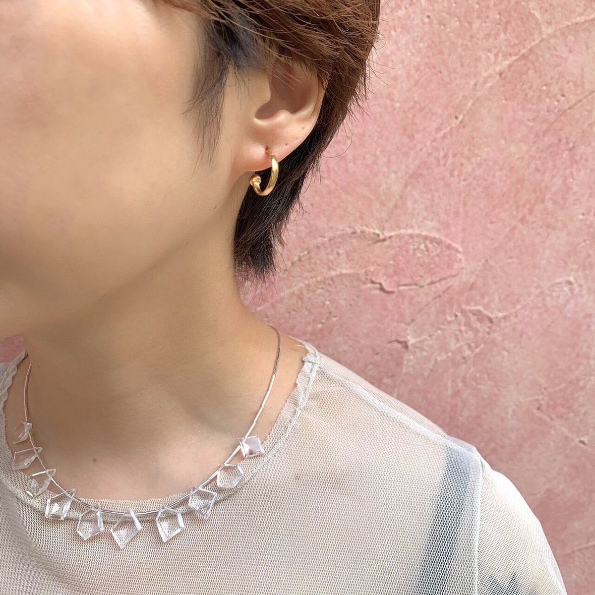 2way hoop pierce (Set) ピアス本体 | nananbijouxxx 2way hoop pierce (Set) ピアス本体 | nananbijouxxx