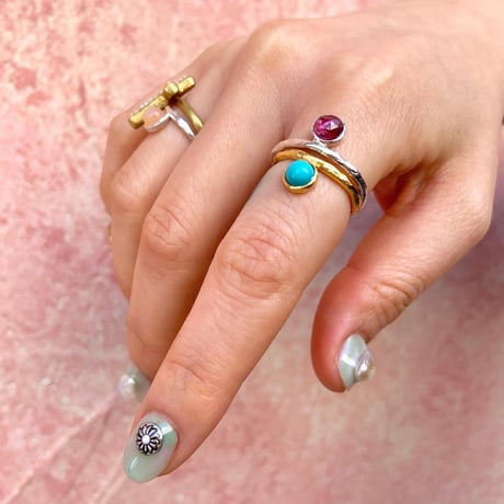 【受注生産】Bijou ring (シルバー)