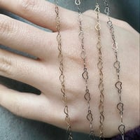 Infinity heart chain