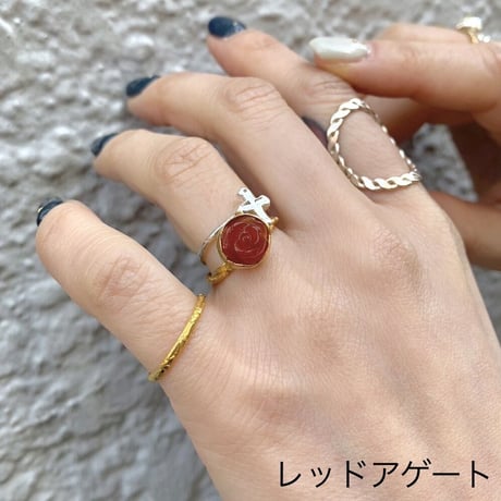 【受注生産】Rose ring〈Gold〉