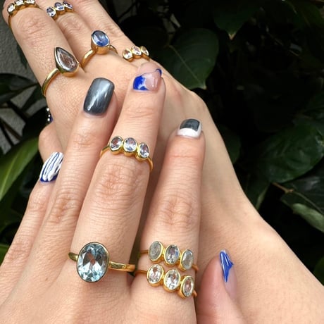Orion ring (ラブラドライト)