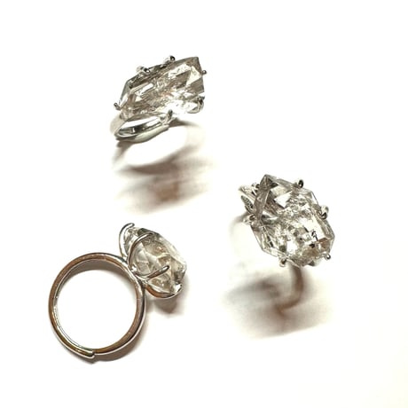 Herkimer Diamond Ring