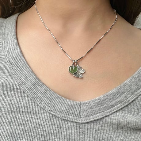 Heart Tourmaline Charm