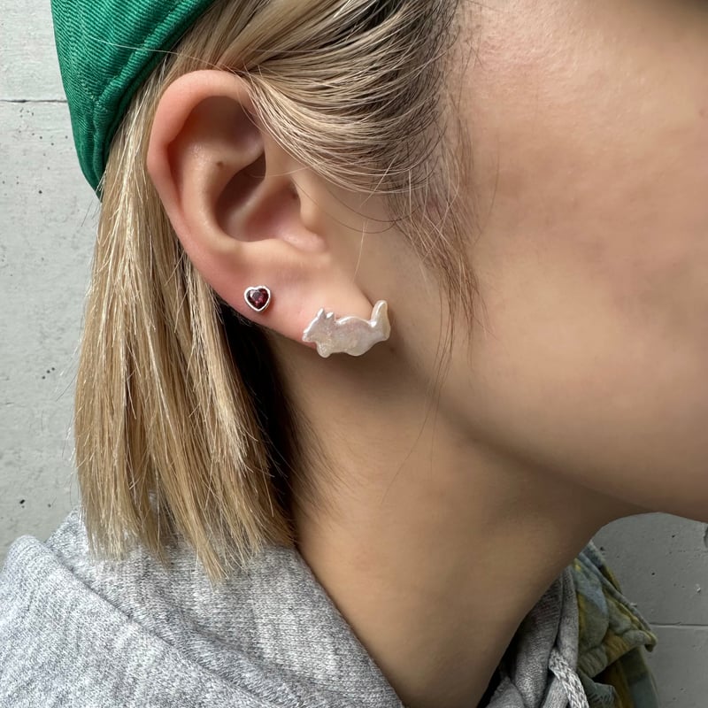 Animal cookies pearl pierce (1P) | nananbijouxxx