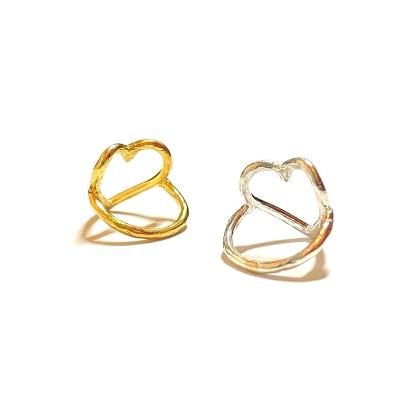 Neo open heart ring | nananbijouxxx