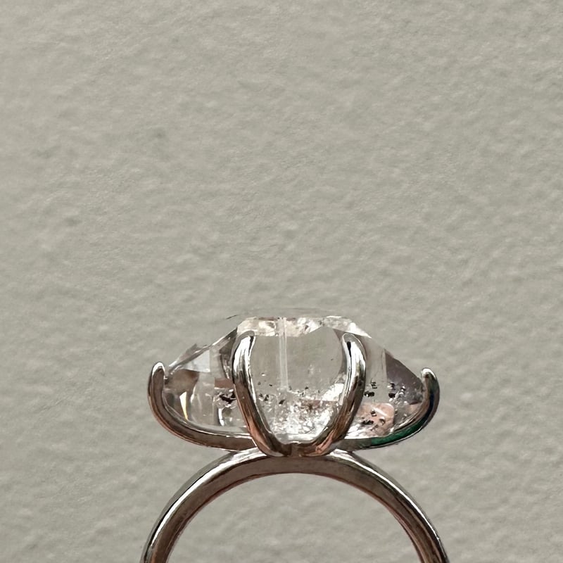 Herkimer Diamond Ring | nananbijouxxx