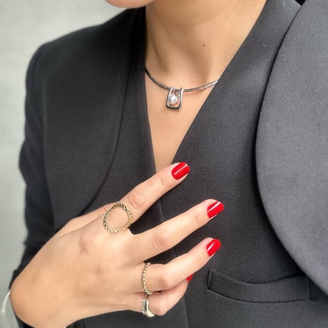 Frame charm (Akoya pearl)