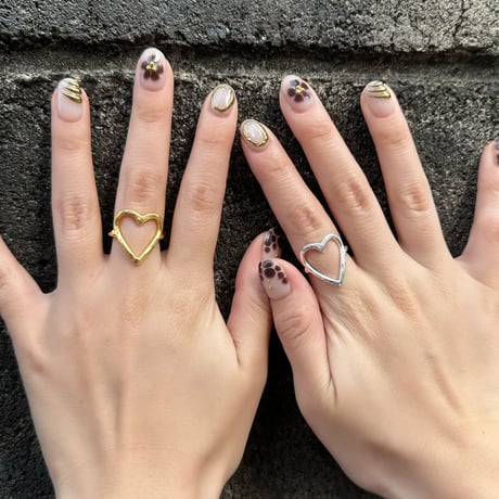 Neo open heart ring