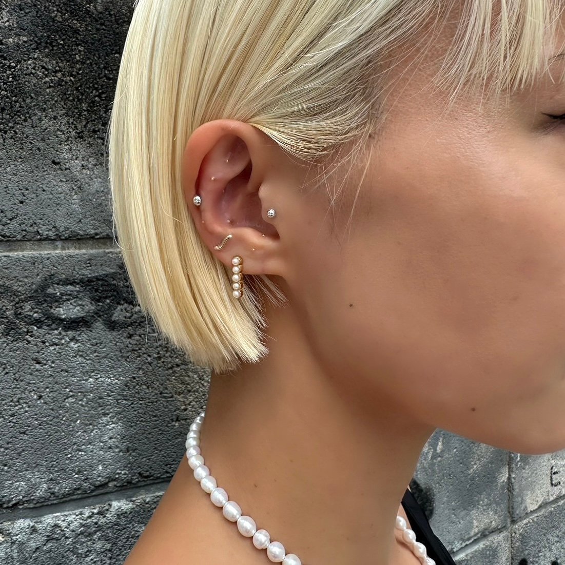 armillary ピアス Tiny five pierce (1P) | nananbijouxxx
