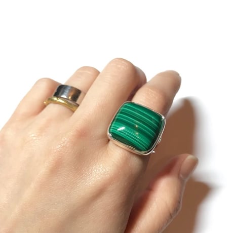 【受注商品】Malachite ring