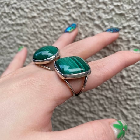【受注商品】Malachite ring