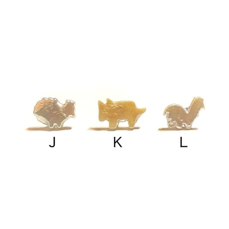 Animal cookies pearl pierce (1P)