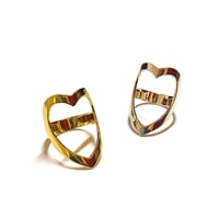 Open heart ring