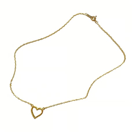 Open heart necklace〈Small〉