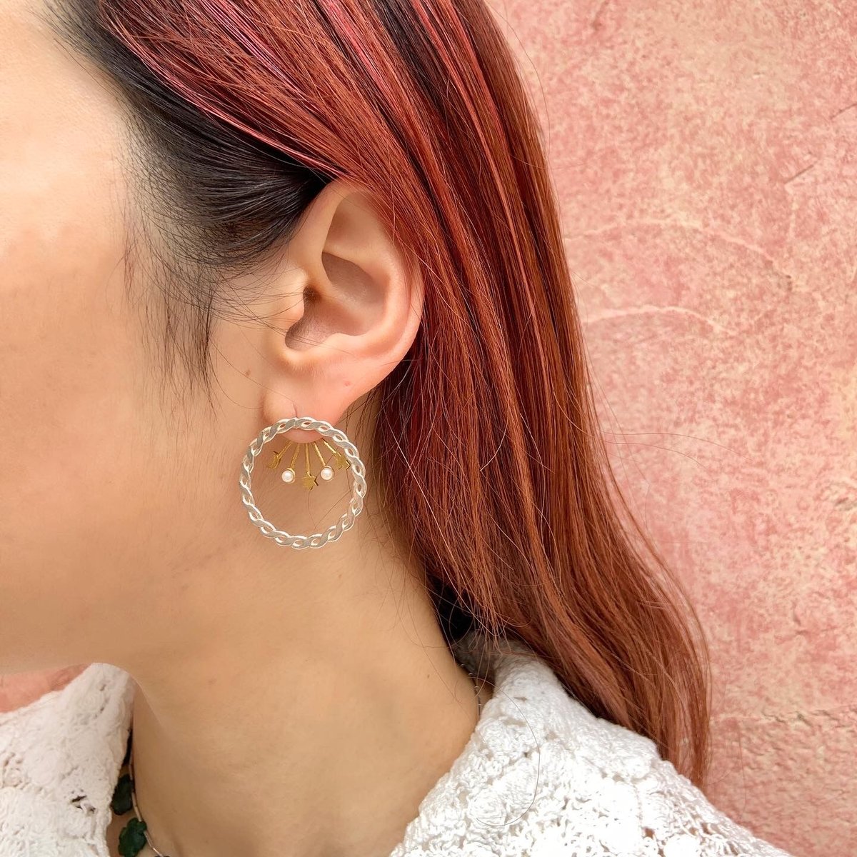 Circle pierce (Set) | nananbijouxxx