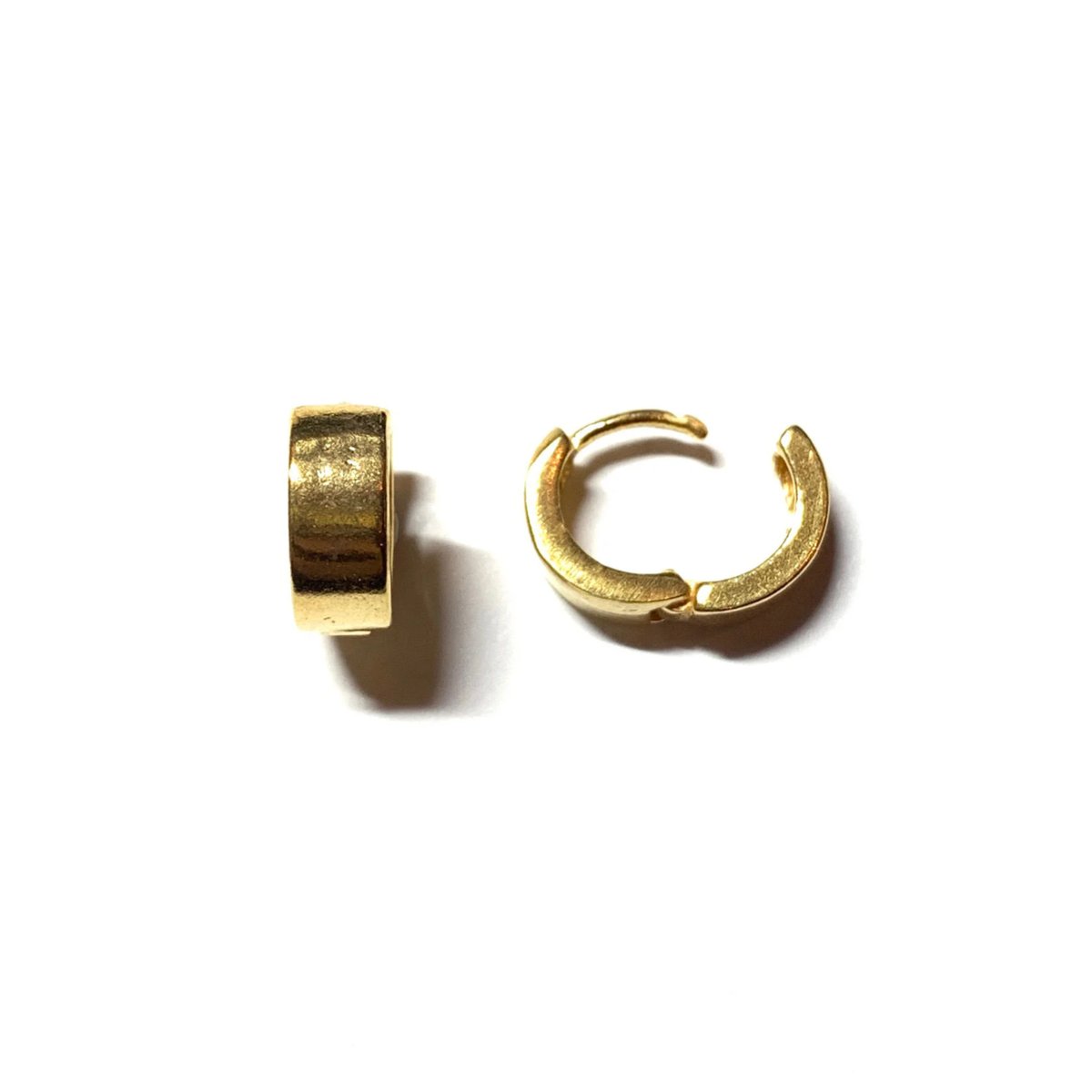 アクセサリー K18 hoop shine pierce hoop pierce – shinkai jewelry