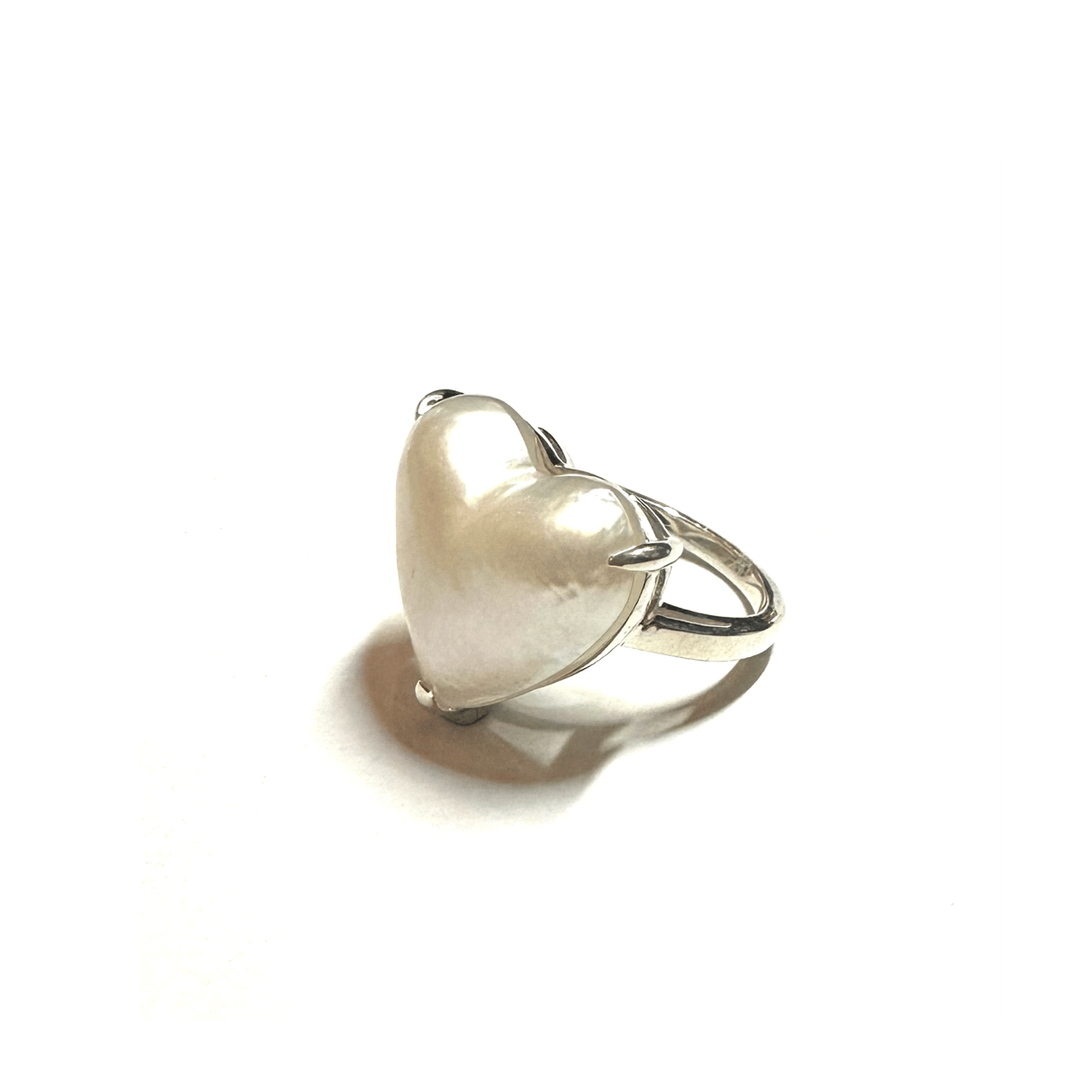 ring♡ ページ 受注生産】Heart Pearl Ring 18mm | nananbijouxxx
