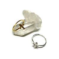 Tiny cross ring
