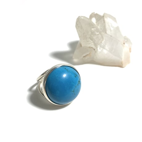 【受注商品】Turquoise dome ring