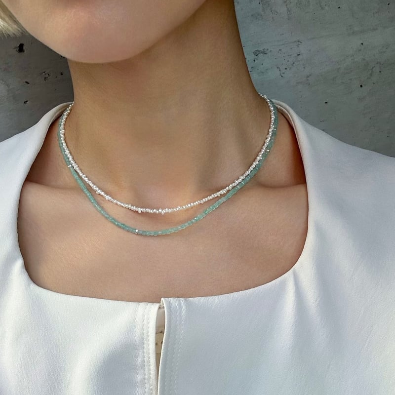 Cube cut choker | nananbijouxxx