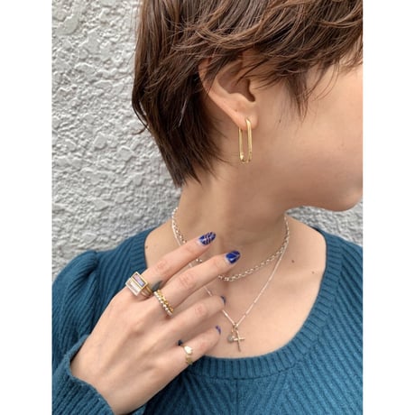 One touch hoop pierce (Set)