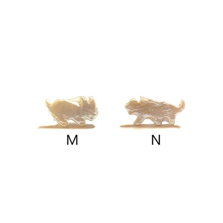 Animal cookies pearl pierce (1P)