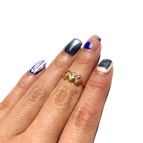 Orion ring (ホワイトトパーズ)