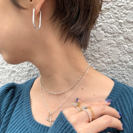 One touch hoop pierce (Set)
