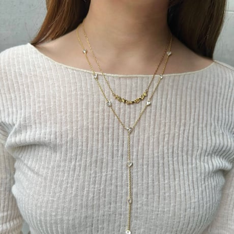 X hearts necklace