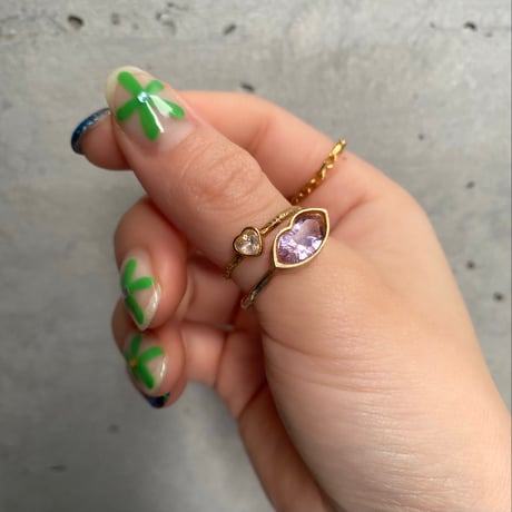 【受注生産】Kiss ring (カット)
