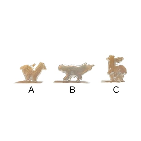 Animal cookies pearl pierce (1P)