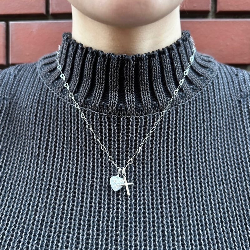 Infinity heart chain | nananbijouxxx