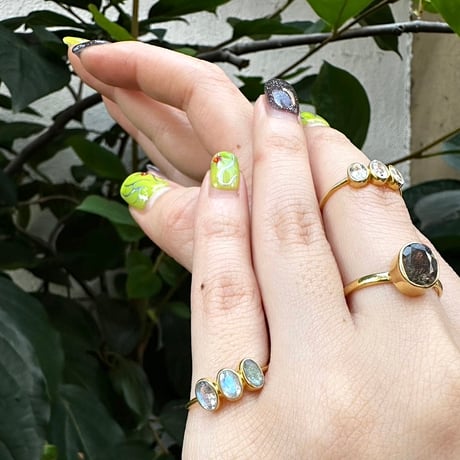 Orion ring (ラブラドライト)