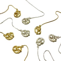 Salt pretzel pierce (Set)