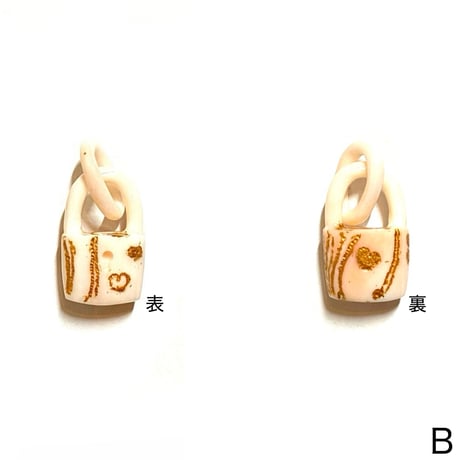 Coral Padlock Necklace