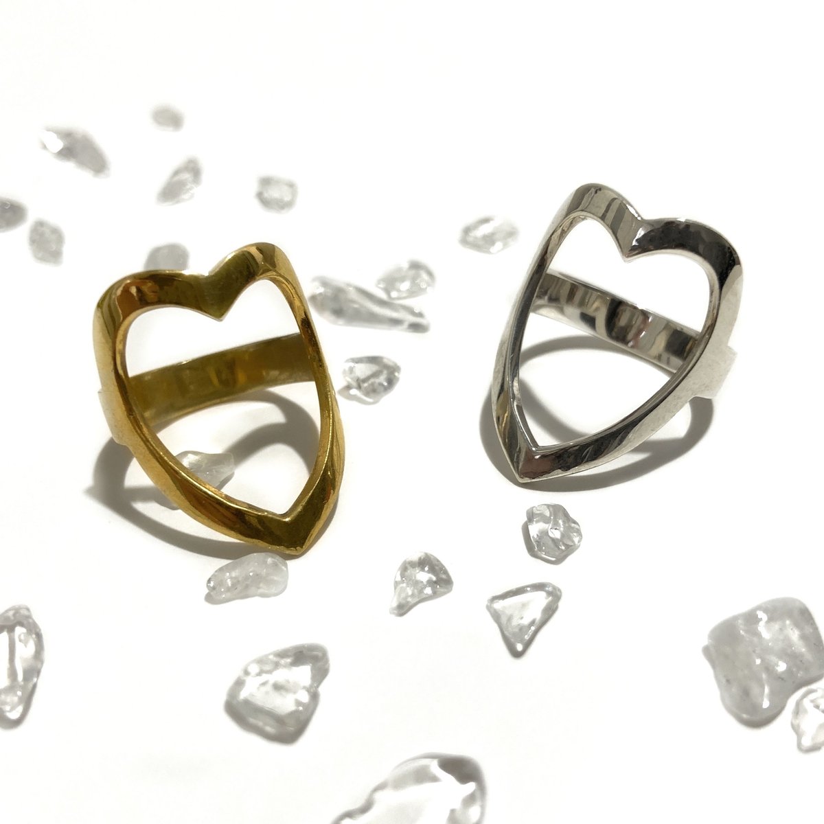 Open heart ring | nananbijouxxx Open heart ring | nananbijouxxx
